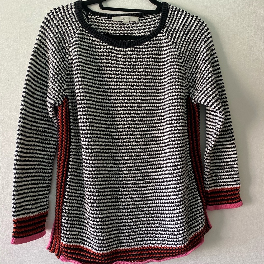 Loft striped sweater